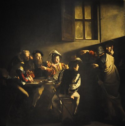 Die Berufung des Matthäus von Michelangelo Merisi Caravaggio